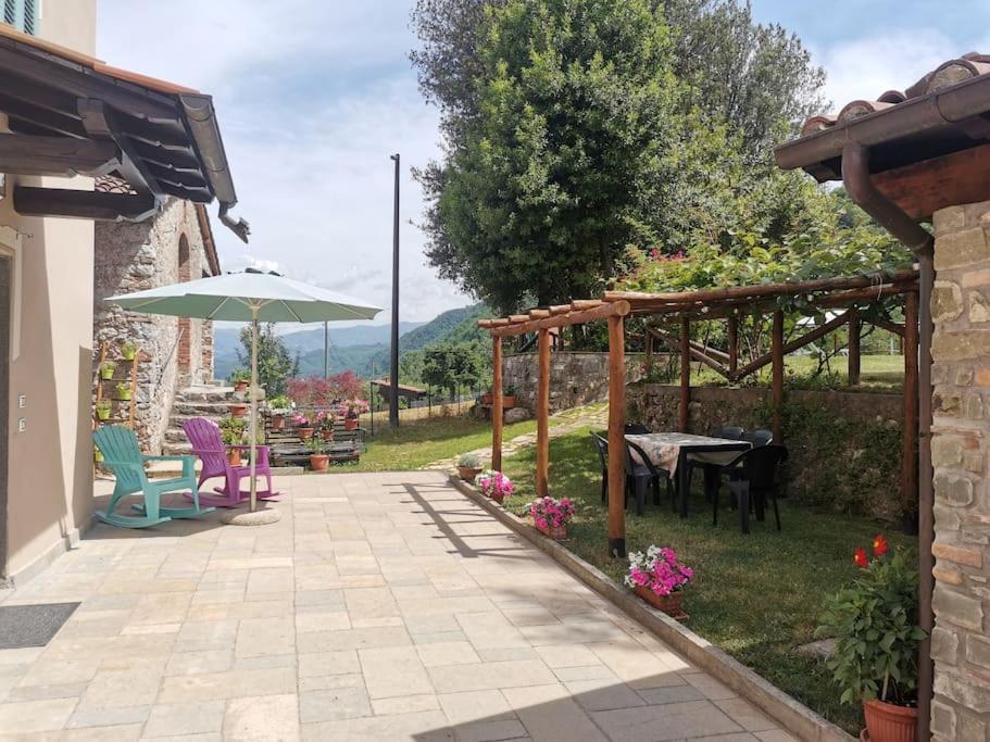 Ai Tre Campi Villa Fornaci di Barga Exteriör bild