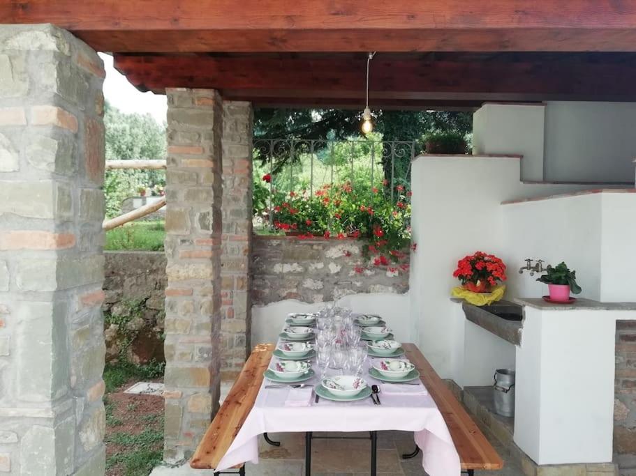 Ai Tre Campi Villa Fornaci di Barga Exteriör bild