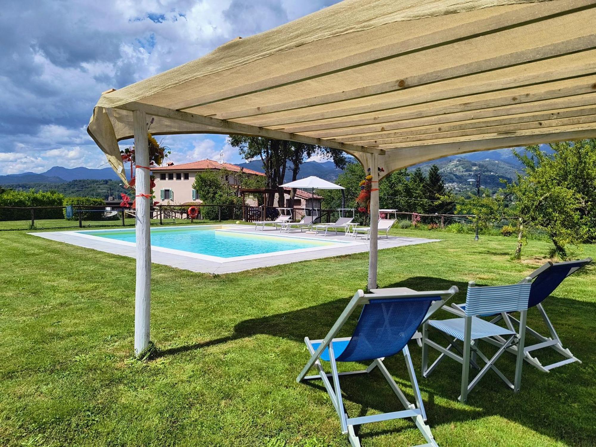 Ai Tre Campi Villa Fornaci di Barga Exteriör bild